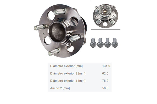 Imagen de Rueda Trasera Maza