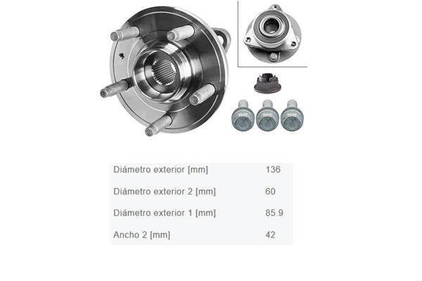 Imagen de Rueda Delantera Maza