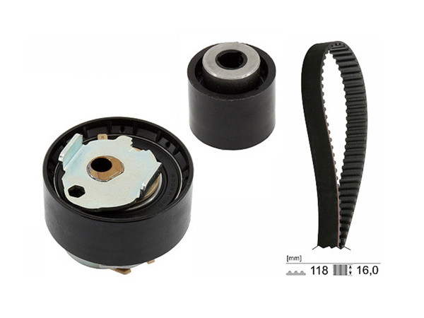 Imagen de Kit Distr S/Bomba Agua Chevrolet Corsa  Citroen C-Elysee/C4 Cactus/Ds3/C3 Aircross/C3  Opel Corsa/Grandland  Peug 3008/208/2008/308 Sw/308/301/2008 Ii/Partner 12-28