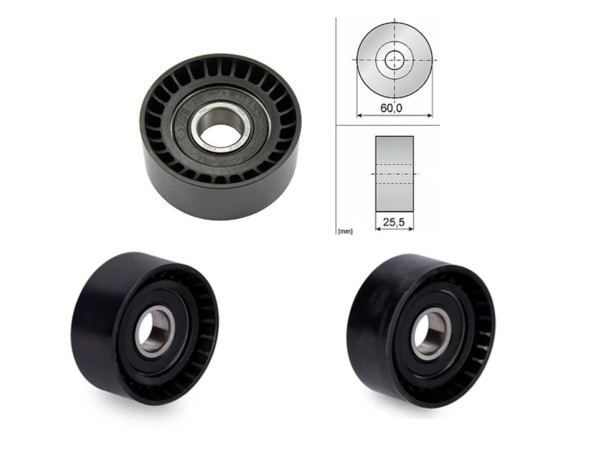 Imagen de Tensor Guia De La Correa Nissan Sentra B16/Sentra B17  Peug 605  Renault Kangoo/Megane/Logan/Laguna/Sandero/Scenic/Express/Duster/Oroch/Fluence/Stepway/Clio 89-25