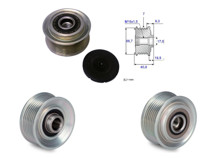 Imagen de Polea Alternador Marcha Libre Hyundai H1 Carroceria Tq Starex  Hyundai Camion Porter  Kia Sorento  Kia Camion Bongo K2500 Tdi Diesel 05-25