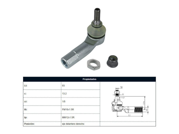 Imagen de Puntero Audi Q3/A3  Seat Leon Cupra Sc/Leon Sc  Volks Vento/Virtus/Polo/Tiguan/Golf/T-Cross/Nivus 03-25 Der
