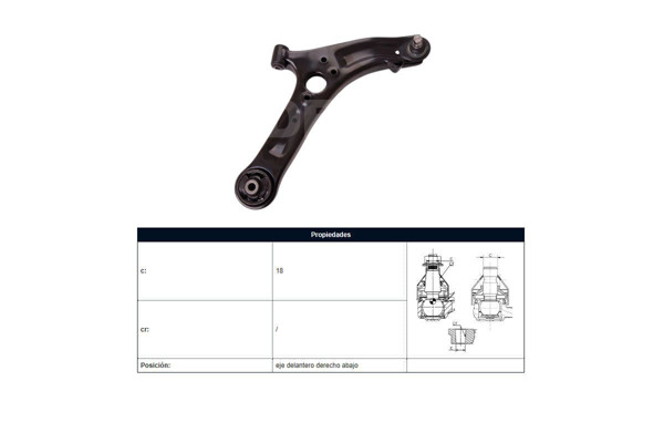 Imagen de Parrilla De Suspension Delantera