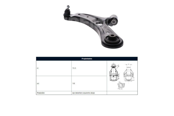 Imagen de Parrilla De Suspension Delantera