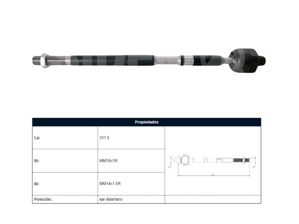 Imagen de Mate Honda Crv 07-11 Der/Izq