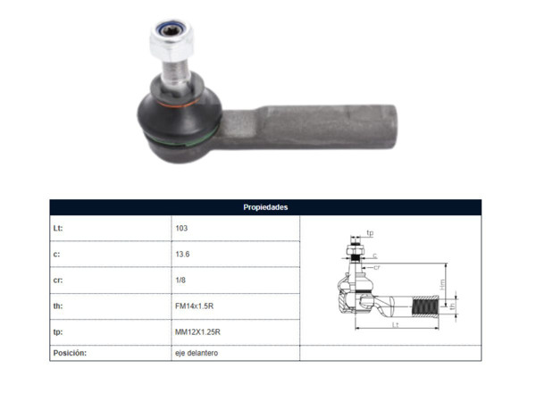 Imagen de Puntero Honda Crv 07-11 Der/Izq
