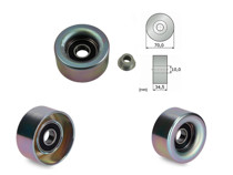 Imagen de Polea Del Tensor Correa Toyota Hilux 04-17