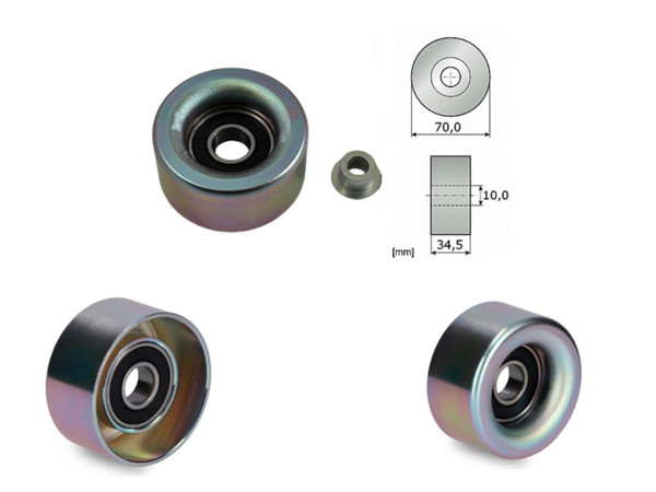 Imagen de Polea Del Tensor Correa Toyota Hilux 04-17