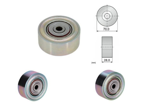 Imagen de Tensor Guia Correa Toyota Hilux 18-25