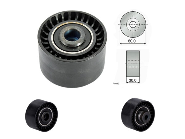 Imagen de Tensor Guia Correa Dist. Citroen C3/Berlingo/C3 Aircross/C4/C3 Picasso/Saxo/Xsara Picasso/C4 Cactus/C-Elysee  Opel Combo  Peug Partner/208/307/Hoggar/106/207/301/206/308/308 Sw/2008 96-25