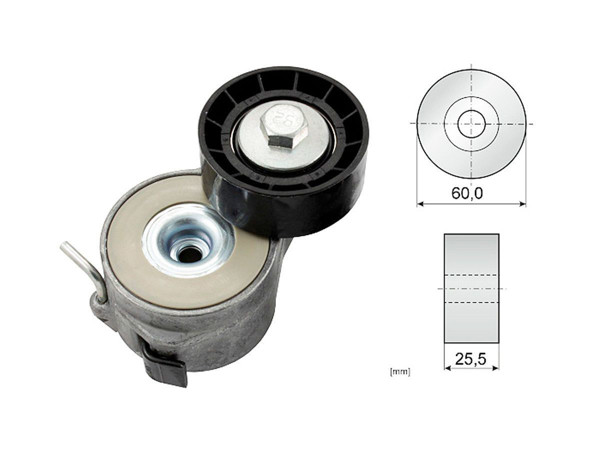 Imagen de Tensor De La Correa Citroen Berlingo, Peug Partner 17-25