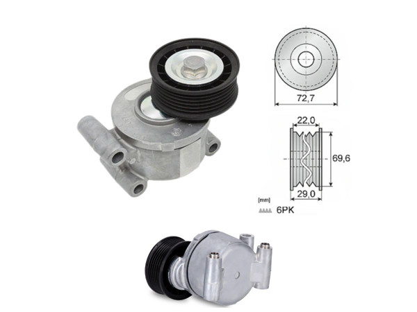 Imagen de Tensor De La Correa Ford Focus 14-25