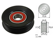 Imagen de Tensor De La Correa Honda Crv  Subaru Impreza/Forester/Outback 92-25