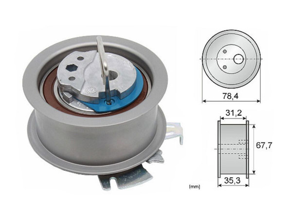 Imagen de Tensor Correa Distr Volks Bora 13-25
