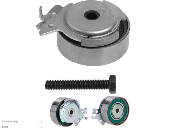 Imagen de Tensor Correa Distr Chevrolet Corsa/Celta  Daewoo Racer/Lanos/Cielo 90-25