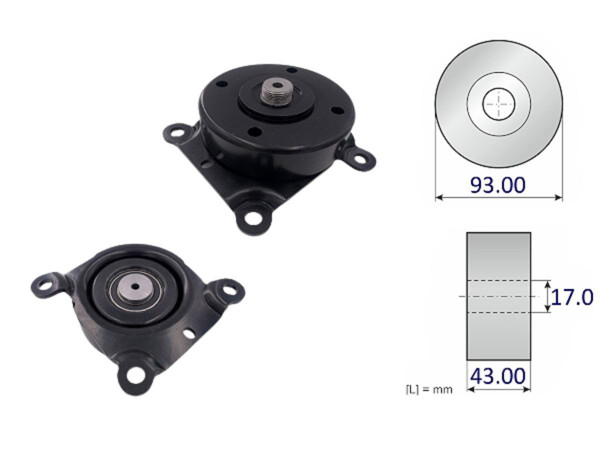 Imagen de Soporte Del  Viscoso Ford Ranger 4X2/Ranger 4X4  Mazda Bt50 4X4/Bt50 12-25
