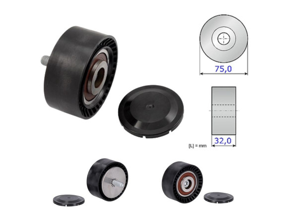 Imagen de Tensor Guia Correa BMW X6 (E71)/X5 3.5 Si (E70)/X5 Xdrive 35I (F15) 08-18