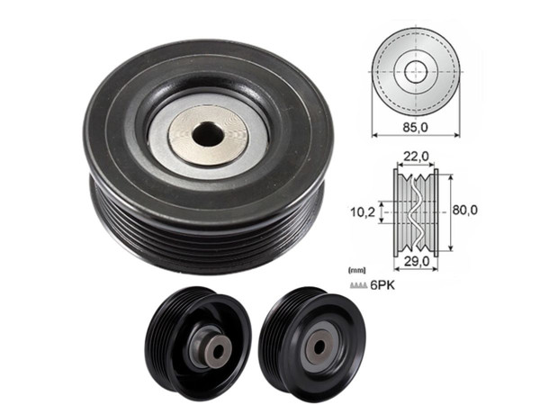 Imagen de Tensor Guia Correa Toyota Corolla 01-13