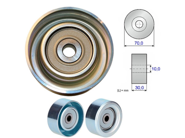 Imagen de Tensor Guia Correa Mitsubishi L200 07-25