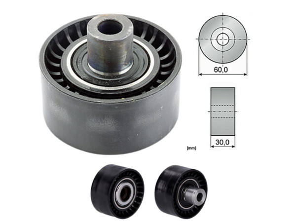 Imagen de Tensor Guia Correa Citroen Berlingo, Peug Partner 17-25