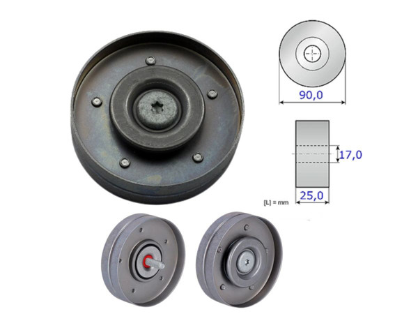Imagen de Tensor Guia Correa Audi A4/Q5/A5, Volks Amarok 4X2 - 4X4 08-25
