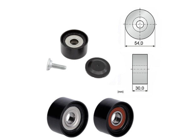 Imagen de Tensor Guia Correa Mercedes Benz E 280 Cdi (W211)/C 320 Cdi (W203)/Ml280 Cdi (W164) 04-25