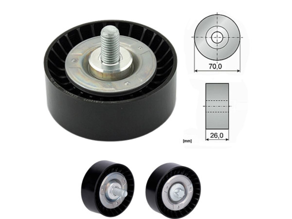 Imagen de Tensor Guia Correa BMW 120I (E81)/316I (E90)/120I (E87)/318I (E90)/X1 18I 2.0 Extra (E84) 04-13