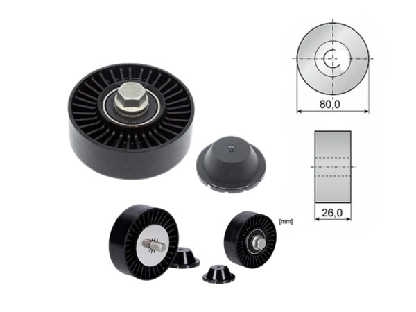 Imagen de Tensor Guia Correa BMW X5 3.0 Si (E70)/X1 28I (E84)/325I (E90)/525I (E60)/530 (E60)/330I (E90) 03-15