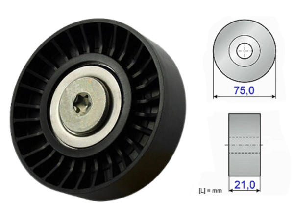 Imagen de Tensor Guia Correa Mitsubishi Outlander 06-12