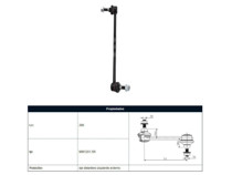 Imagen de Bieleta Chevrolet Tracker Ii Nafta 13-16 Izq