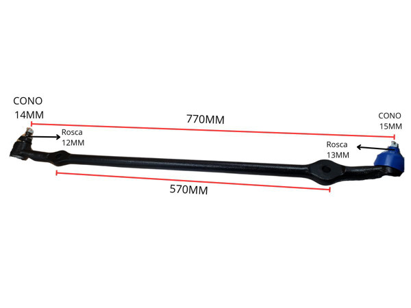 Imagen de Barra De Direccion Nissan D22 96-25