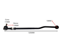 Imagen de Barra De Direccion Volkswagen  Parati/Saveiro/Gol Iv/Iii/Ii 95-25 Der