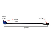Imagen de Barra De Direccion Volkswagen Gol I/Saveiro/Parati/Amazon-Senda 80-95 Der