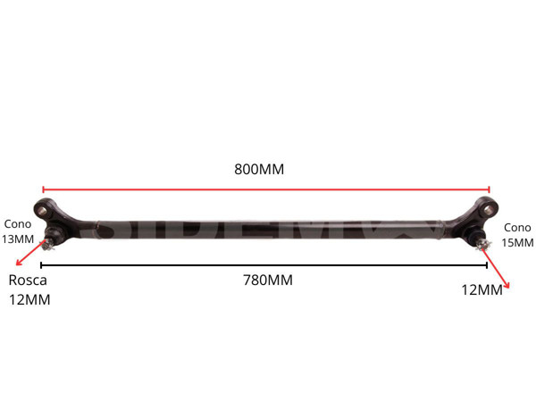 Imagen de Barra De Direccion Nissan D22 98-25