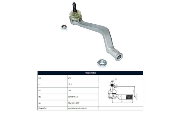 Imagen de Puntero Renault Logan/Sandero/Stepway 08-25 Izq