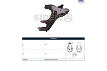 Imagen de Parilla De Suspension Delantera Nissan D22 98-25 Der