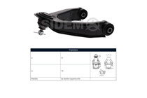 Imagen de Parilla De Suspension Delantera Nissan D22 98-25 Izq