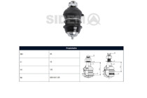 Imagen de Rotula Delantera Mitsubishi L200 96-06 Der/Izq