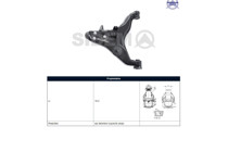 Imagen de Parilla De Suspension Del Mitsubishi L200, Toyota Hilux 07-17 Izq