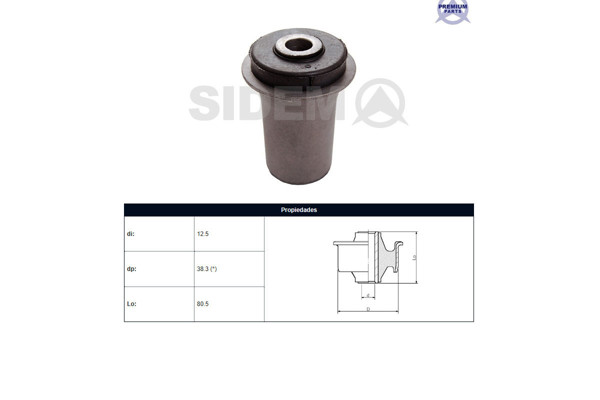 Imagen de Buje Mitsubishi L200 96-06 Der/Izq
