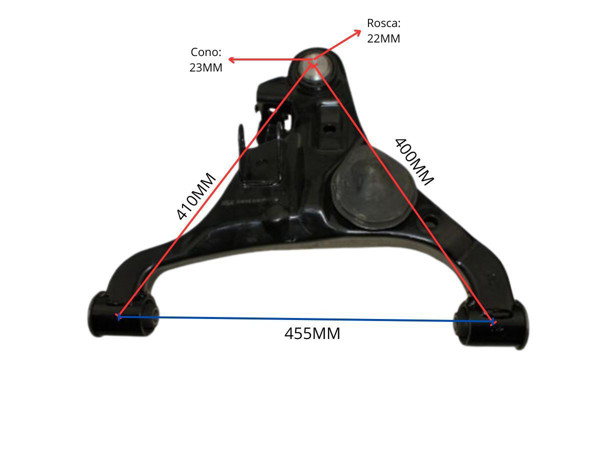 Imagen de Parilla De Suspension Delantera Nissan D23 - Frontier - Np300 15-25 Der