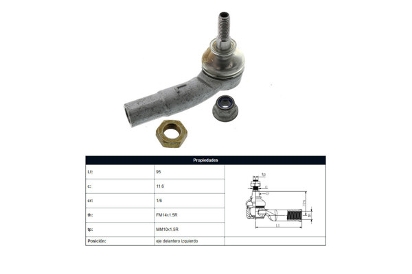 Imagen de Puntero Ford Fiesta 06-14 Der/Izq