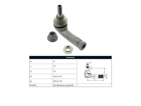 Imagen de Puntero Ford Ka/Ecosport/Fiesta 05-25 Izq