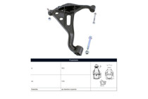 Imagen de Parilla De Suspension Delantera Suzuki Grand Vitara 98-04 Izq