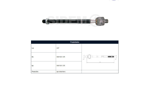 Imagen de Mate Kia Soul 09-14 Der/Izq