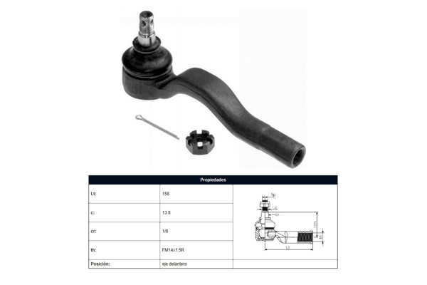 Imagen de Puntero Kia Camion Bongo K2500 Tdi Diesel/Bongo K2500 Tdci Diesel 4X4/Bongo K2500 Tdci Diesel 4X2 11-25 Der/Izq