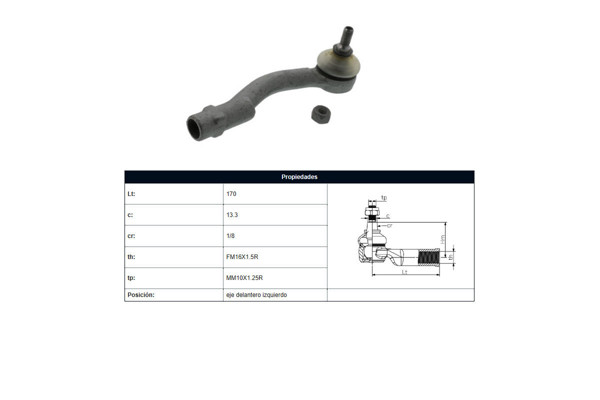 Imagen de Puntero Hyundai Tucson, Kia Sportage 04-25 Izq