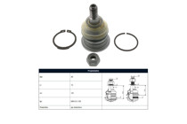 Imagen de Rotula Delantera Mitsubishi Lancer/Colt 88-92 Der/Izq