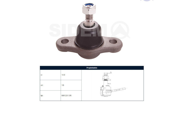 Imagen de Rotula Delantera Kia Cerato 06-12 Der/Izq