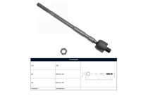 Imagen de Mate Hyundai Accent/H1 Carroceria A1/H100  Hyundai Camion Porter 93-08 Der/Izq